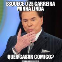 ESQUECE O ZE CARREIRA MINHA LINDAQUER CASAR COMIGO?