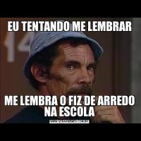 EU TENTANDO ME LEMBRARME LEMBRA O FIZ DE ARREDO NA ESCOLA