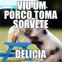  VIU UM PORCO TOMA SORVETEDELICIA