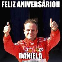FELIZ ANIVERSÁRIO!!DANIELA