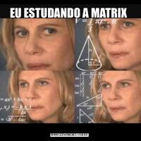EU ESTUDANDO A MATRIX 