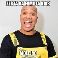 FESTA DA FAMILIA DIAS MOLEJAO 