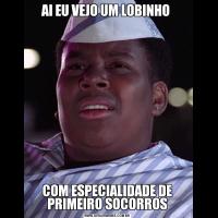 AI EU VEJO UM LOBINHO COM ESPECIALIDADE DE PRIMEIRO SOCORROS