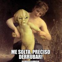 ME SOLTA, PRECISO DERRUBAR!