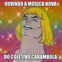 OUVINDO A MÚSICA NOVADO COLETIVO CARAMBOLA