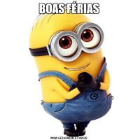 BOAS FÉRIAS