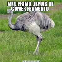 MEU PRIMO DEPOIS DE COMER FERMENTO 