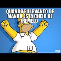 QUANDO EU LEVANTO DE MANHA ESTA CHEIO DE REMELOEU
