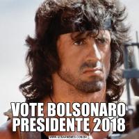 VOTE BOLSONARO PRESIDENTE 2018