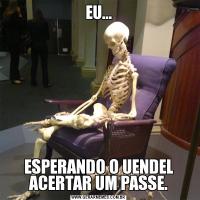 EU...ESPERANDO O UENDEL ACERTAR UM PASSE.