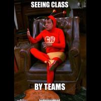 SEEING CLASS











BY TEAMS
