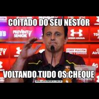 COITADO DO SEU NESTORVOLTANDO TUDO OS CHEQUE