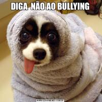 DIGA  NÃO AO BULLYING