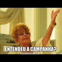 ENTENDEU A CAMPANHA?