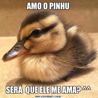 AMO O PINHUSERÁ  QUE ELE ME AMA? ^^