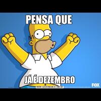 PENSA QUE JÁ É DEZEMBRO