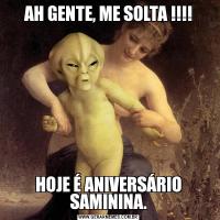 AH GENTE, ME SOLTA !!!!HOJE É ANIVERSÁRIO SAMININA.