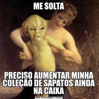 ME SOLTAPRECISO AUMENTAR MINHA COLEÇÃO DE SAPATOS AINDA NA CAIXA