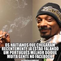 OS HAITIANOS QUE CHEGARAM RECENTEMENTE JÁ ESTÃO FALANDO UM PORTUGUÊS MELHOR DO QUE MUITA GENTE NO FACEBOOK.