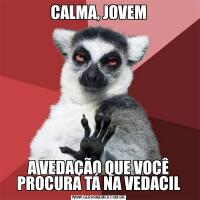 CALMA, JOVEMA VEDAÇÃO QUE VOCÊ PROCURA TÁ NA VEDACIL