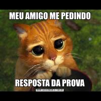 MEU AMIGO ME PEDINDORESPOSTA DA PROVA