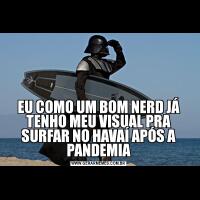 EU COMO UM BOM NERD JÁ TENHO MEU VISUAL PRA SURFAR NO HAVAÍ APÓS A PANDEMIA