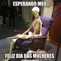ESPERANDO MEU FELIZ DIA DAS MULHERES 
