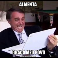 ALMENTA GRAÇA MEU POVO