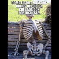 COMO FICOU A VIDA DOS ÍNDIOS DEPOIS DA CHEGADA DOS PORTUGUESES.