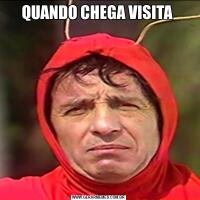 QUANDO CHEGA VISITA 