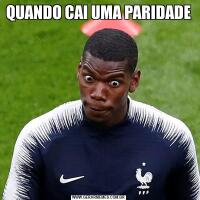 QUANDO CAI UMA PARIDADE 