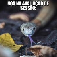 NÓS NA AVALIAÇÃO DE SESSÃO: