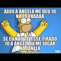 AIIIII A ANGELA ME DEU 10 NA PROVAAAASE EU NAO TIVESSE TIRADO 10 A ANGELA IA ME JOGAR NA JANELA