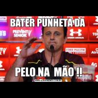 BATER PUNHETA DA PELO NA  MÃO !!