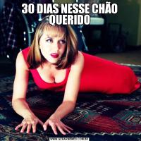 30 DIAS NESSE CHÃO QUERIDO