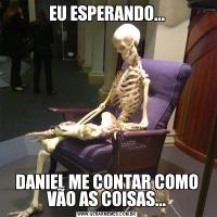 EU ESPERANDO...DANIEL ME CONTAR COMO VÃO AS COISAS...
