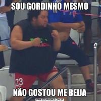 SOU GORDINHO MESMONÃO GOSTOU ME BEIJA