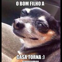 O BOM FILHO A CASA TORNA :)
