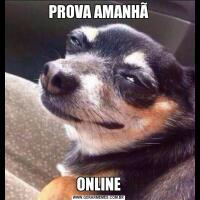PROVA AMANHÃONLINE