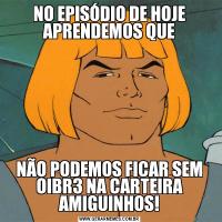 NO EPISÓDIO DE HOJE APRENDEMOS QUENÃO PODEMOS FICAR SEM OIBR3 NA CARTEIRA AMIGUINHOS!