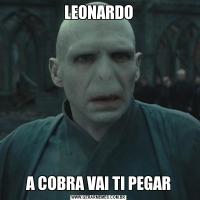 LEONARDOA COBRA VAI TI PEGAR