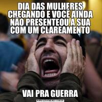 DIA DAS MULHERES CHEGANDO E VOCÊ AINDA NÃO PRESENTEOU A SUA COM UM CLAREAMENTOVAI PRA GUERRA
