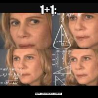 1+1: