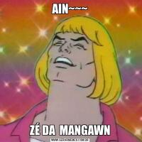 AIN~~~ZÉ DA  MANGAWN