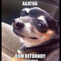 AGATHABOM RETORNO!!