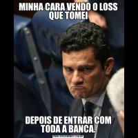 MINHA CARA VENDO O LOSS QUE TOMEIDEPOIS DE ENTRAR COM TODA A BANCA.