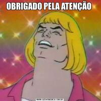 OBRIGADO PELA ATENÇÃO 