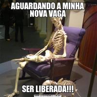 AGUARDANDO A MINHA NOVA VAGASER LIBERADA!!!