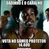 DADINHO É O CARALHOVOTA NO SÁMEQ PROTETOR 14.400