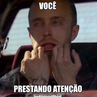 VOCÊPRESTANDO ATENÇÃO
